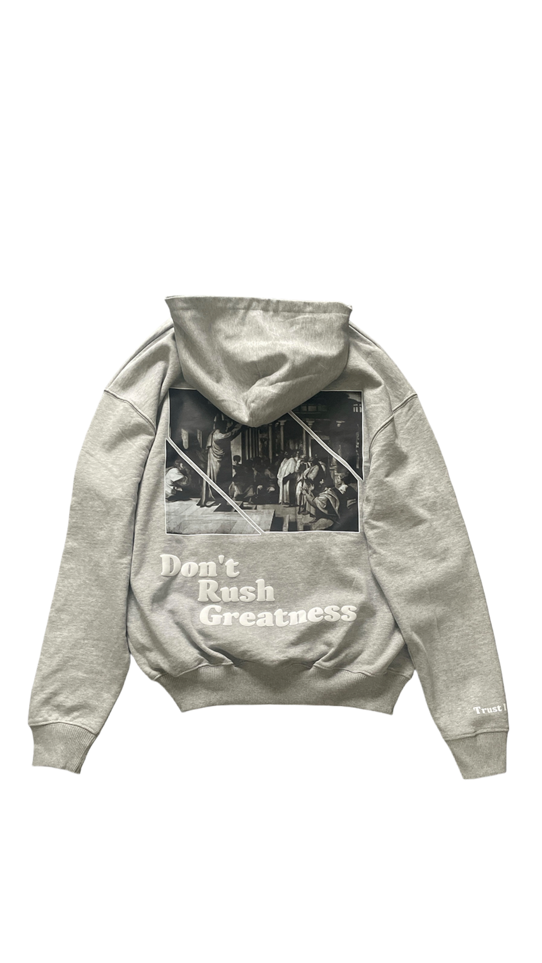“Saint Paul” grey hoodie