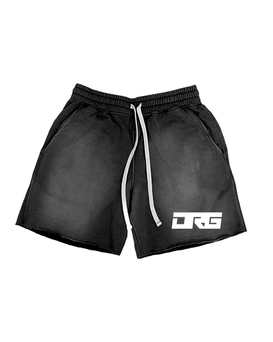 Washed fade shorts